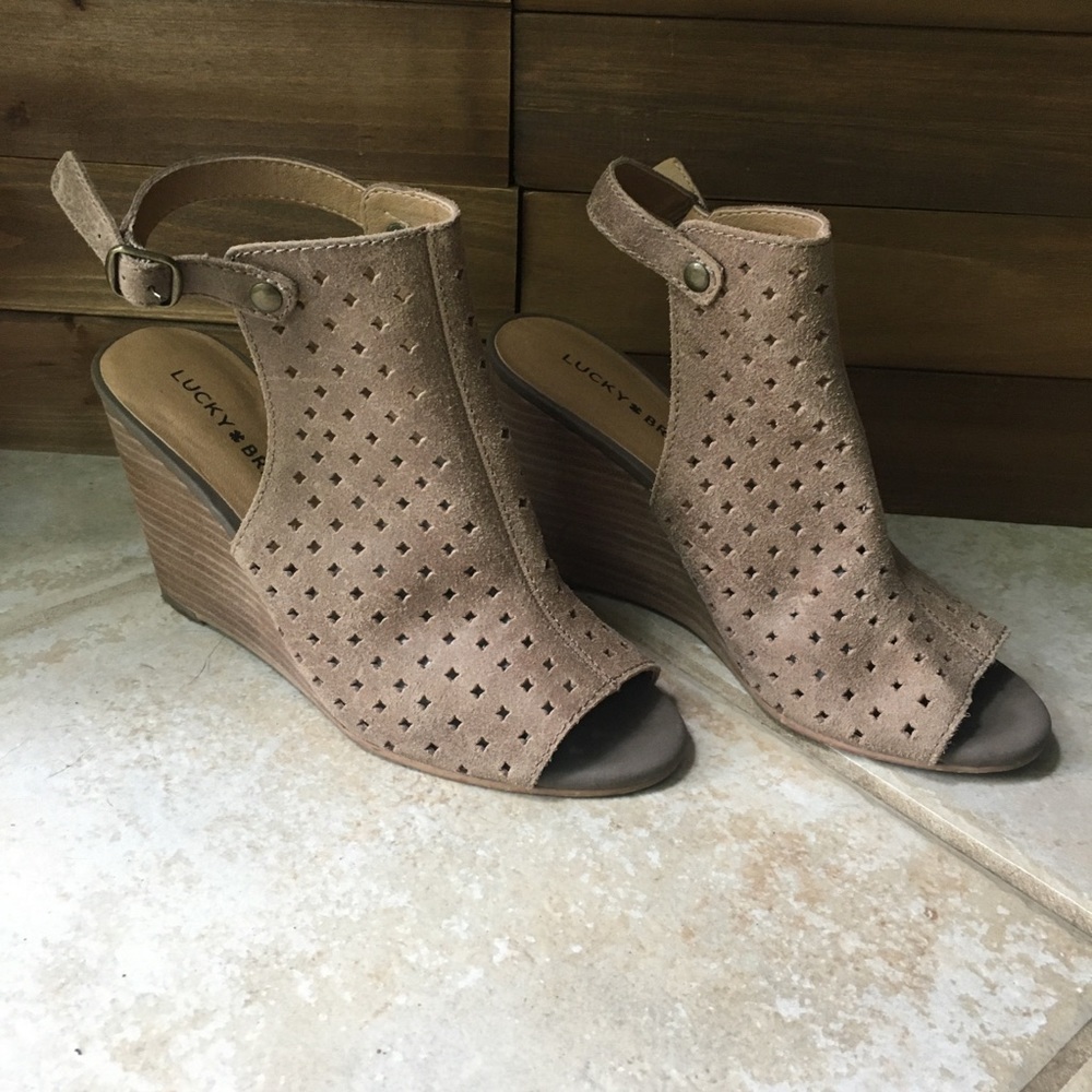 Lucky Brand Regina Wedges